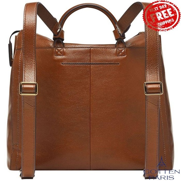 Parker Leather Backpack Bag Brown Women\'s Bag main image 4